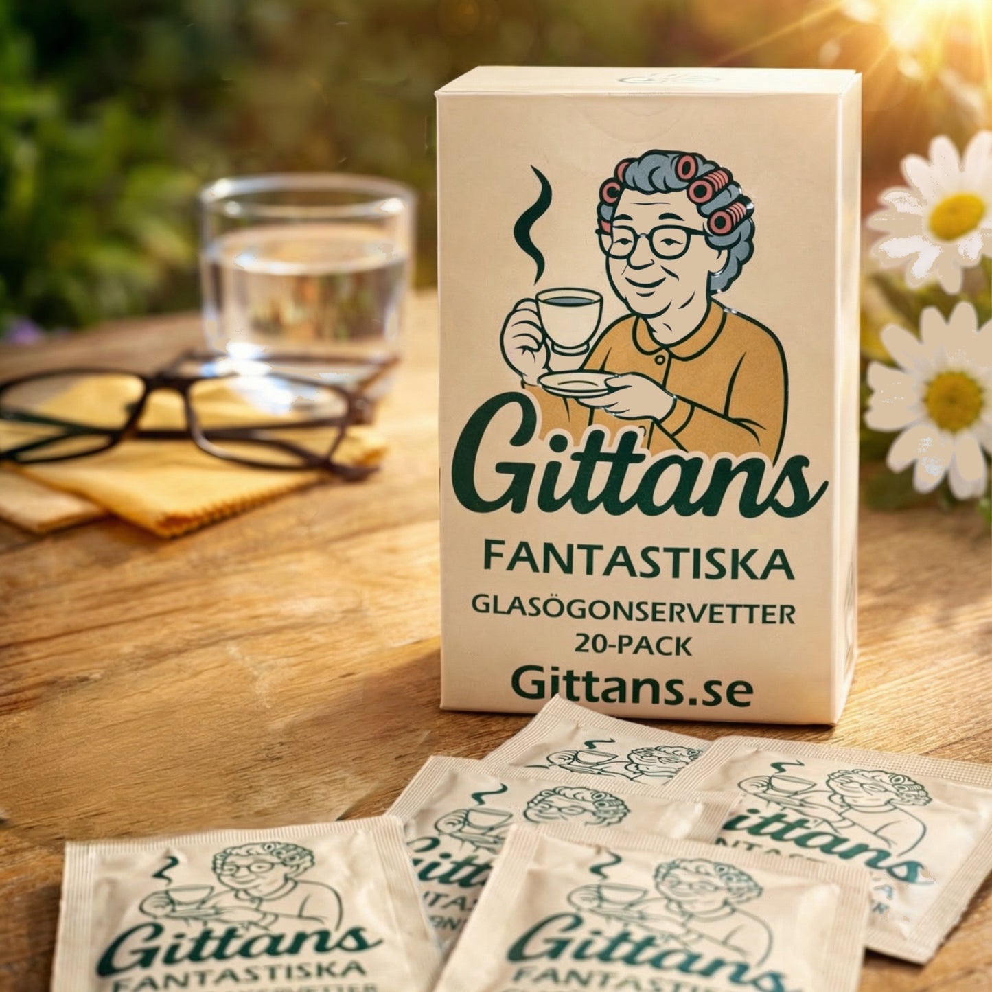 Gittans Glasögonservetter (20 st)