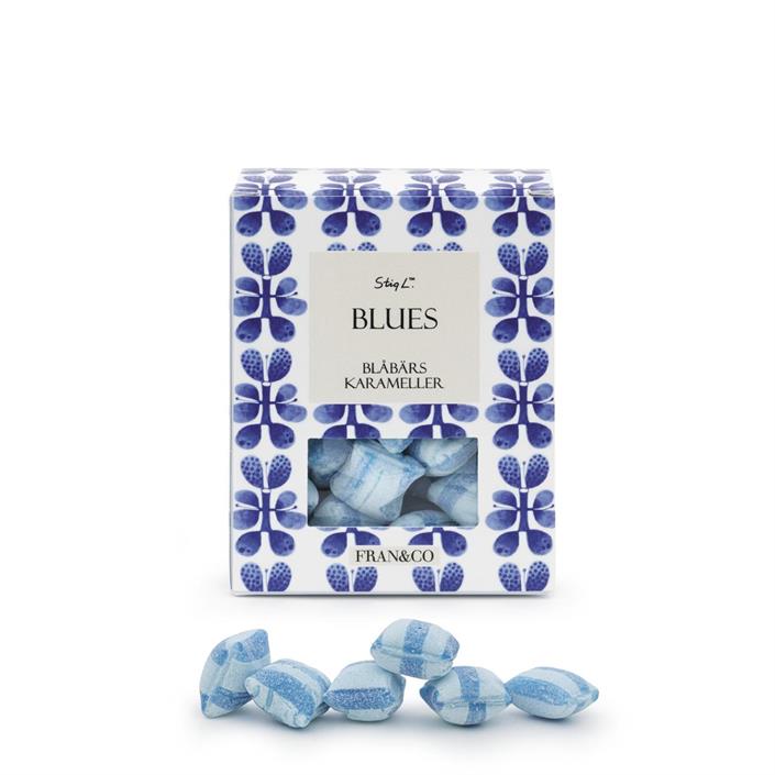 Blåbärskarameller - Blues (100g)