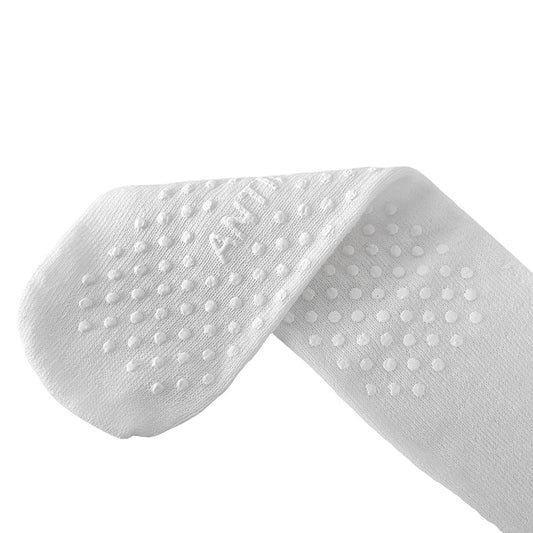 Strumpa Dubbelsidigt Halkskydd - Vit (50% Bomull)