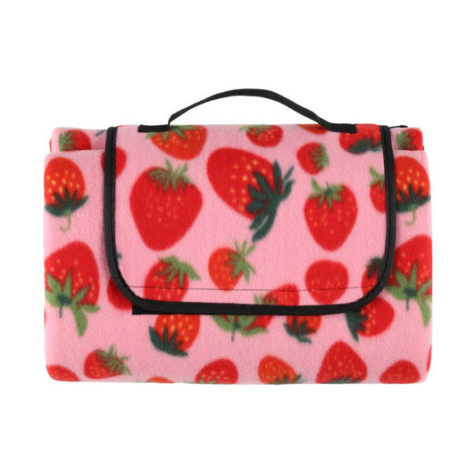 Picknickfilt - Jordgubbar