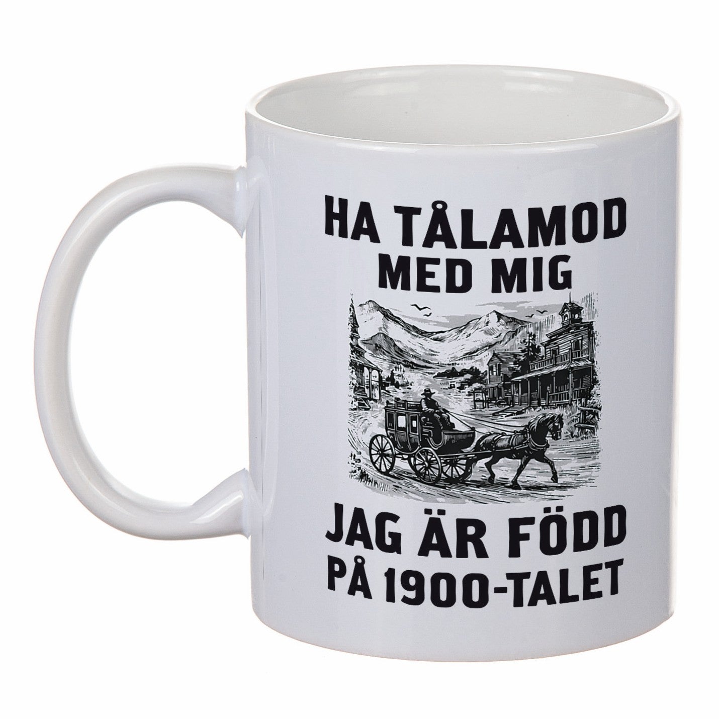 Porslinsmugg - Född på 1900-Talet