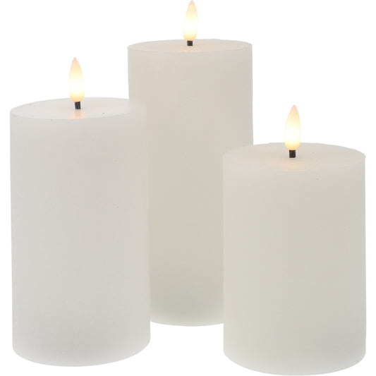 Blockljus LED med Timerfunktion (3st)