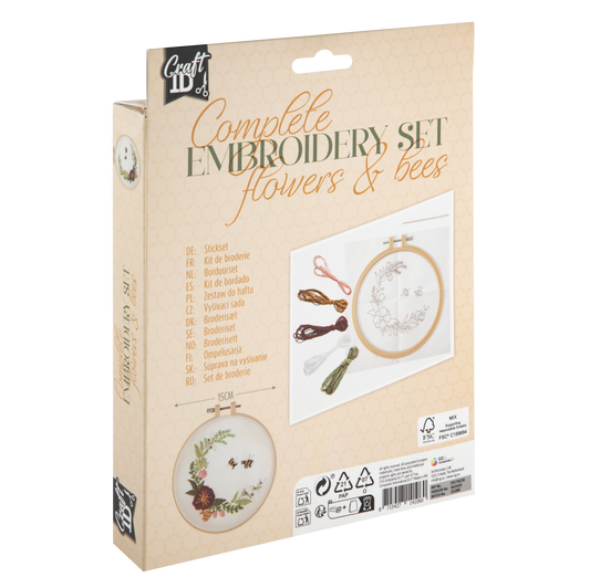 Broderiset - Blommor & Bin