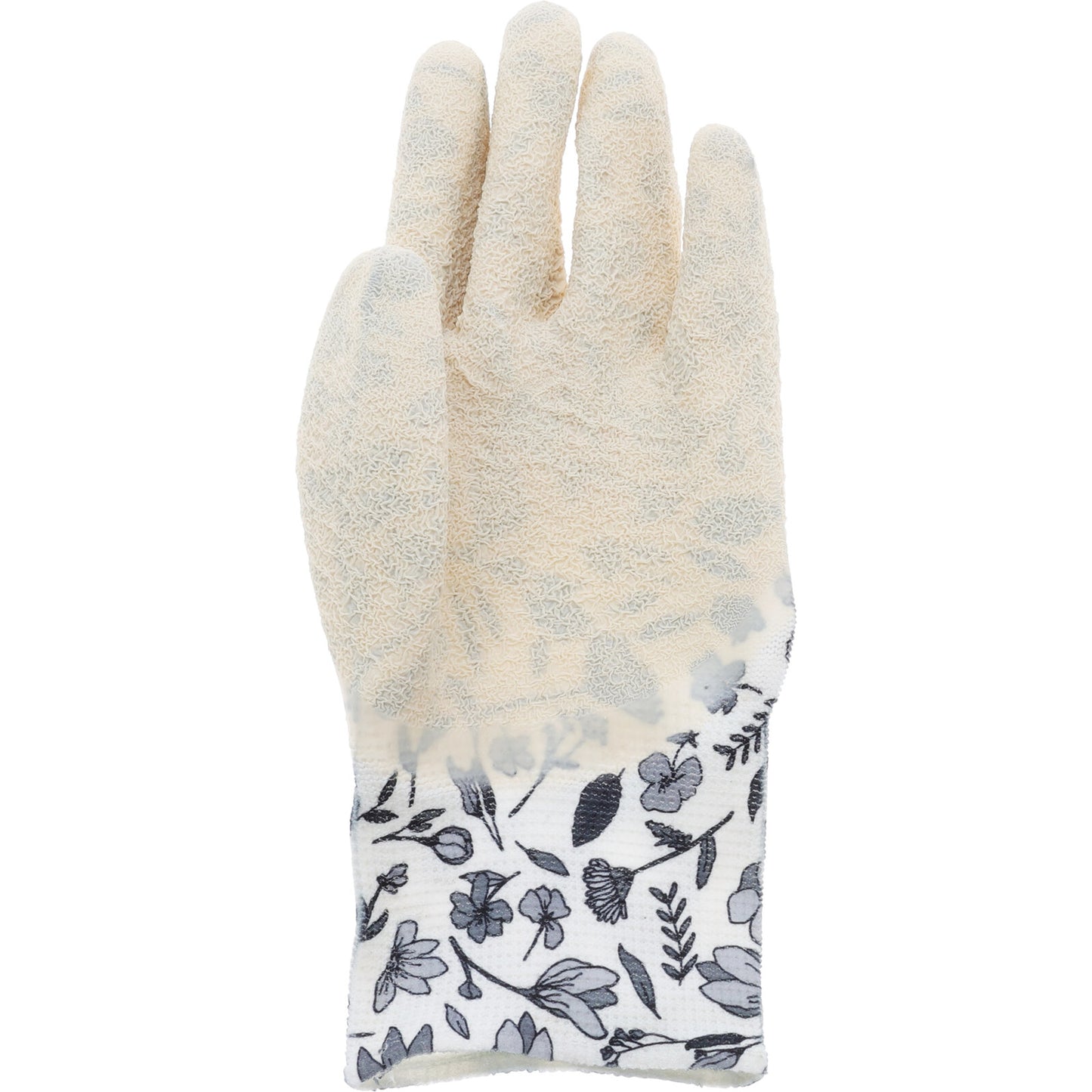 Trädgårdshandskar - Blommor (Vit)