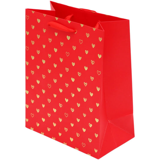 Presentpåse - Hjärtan