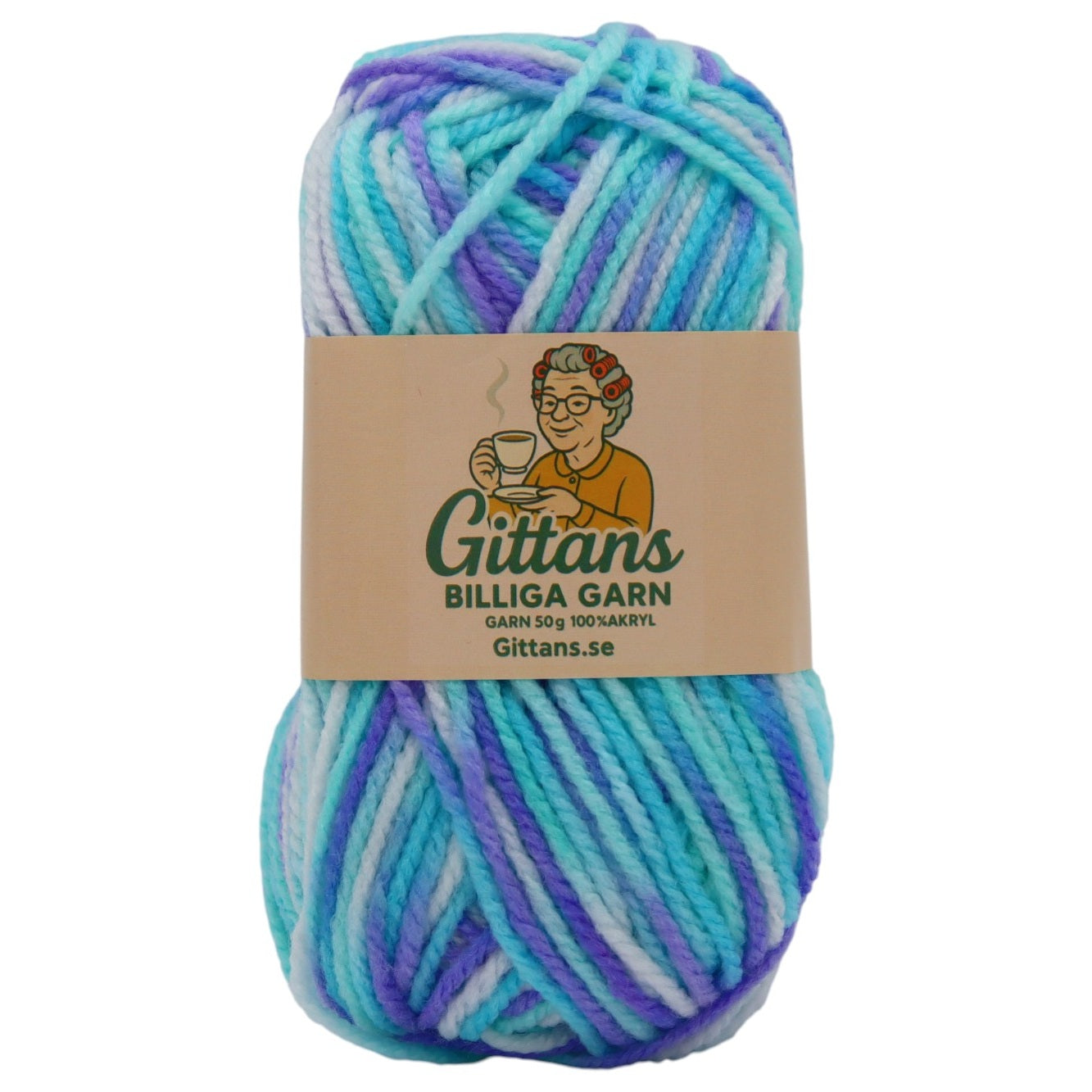 Gittans Garn - Flerfärgat