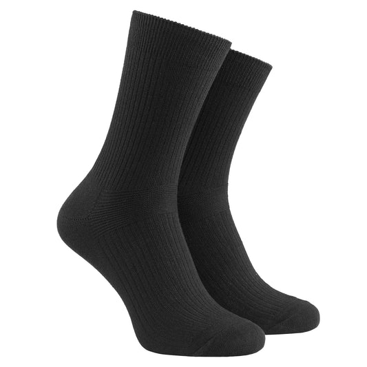Strumpa Extra Lös Resår - Svart (75% Bomull)