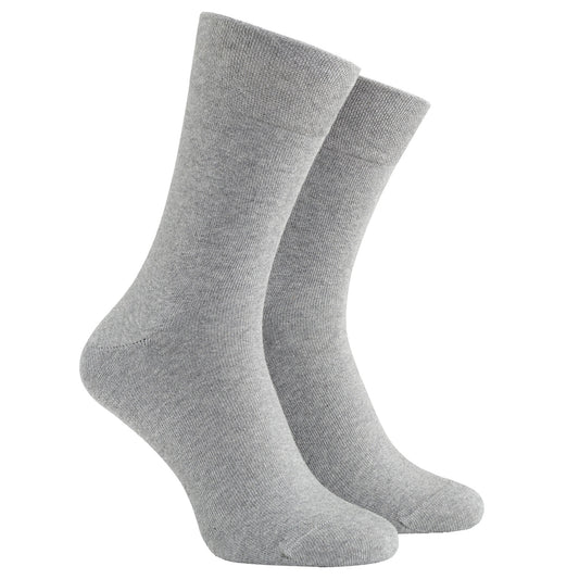 Strumpa Komfortresår - Grå (75% Bomull)