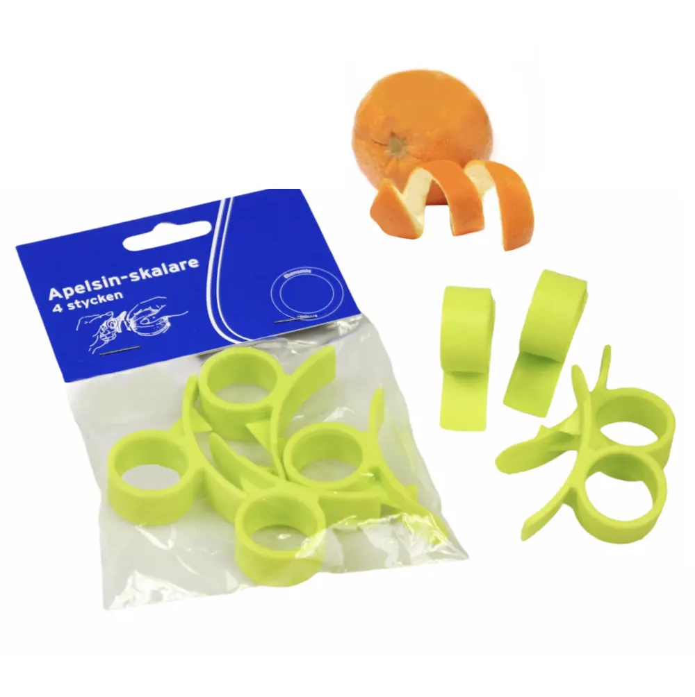 Apelsinskalare (4 st)