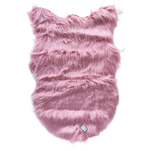 Fäll - Fårskinnslook (Rosa)