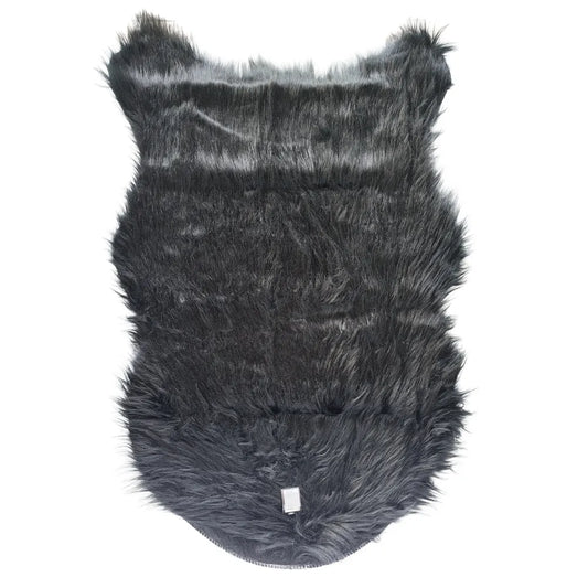 Fäll - Fårskinnslook (Svart)