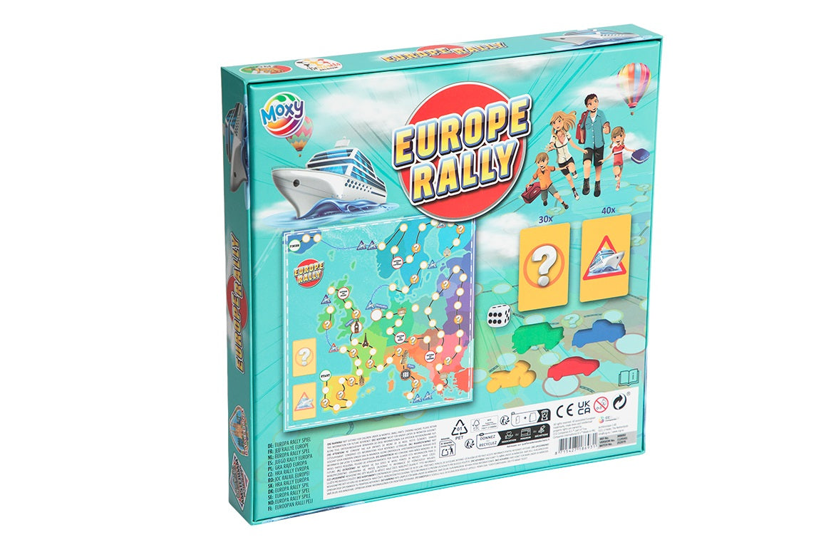 Sällskapsspel - Europe Rally