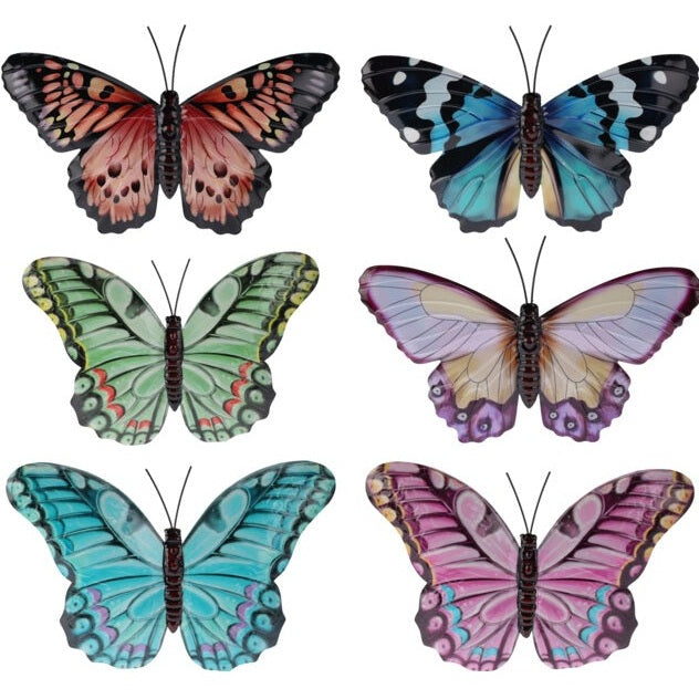 Väggdekoration - Fjäril (34 cm)