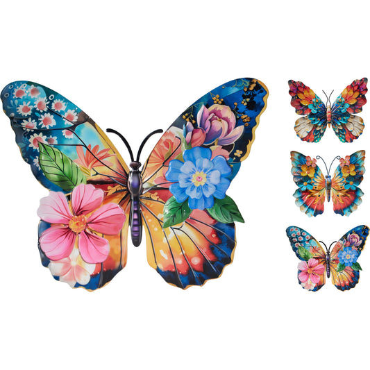 Väggdekoration - Fjäril (28 cm)