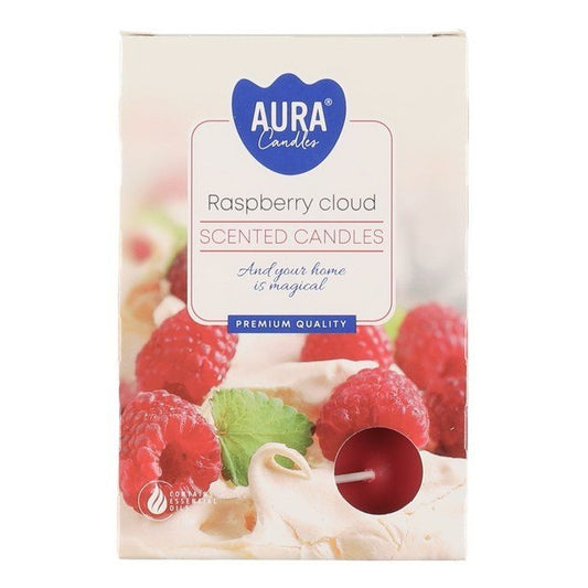 Värmeljus - Raspberry Cloud (6 st)