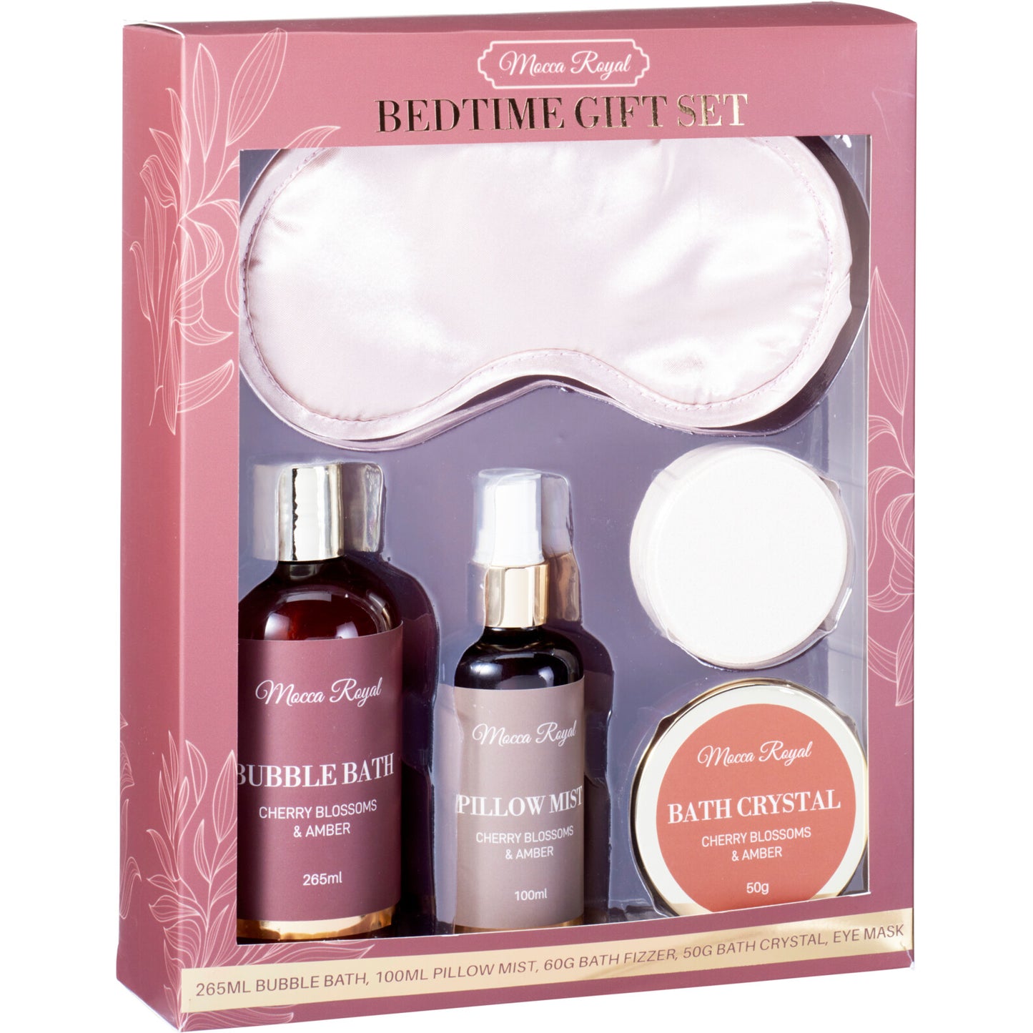 Presentset - Cherry Blossoms & Amber (Mörk)