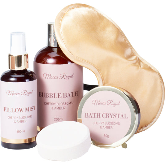 Presentset - Cherry Blossoms & Amber (Ljus)