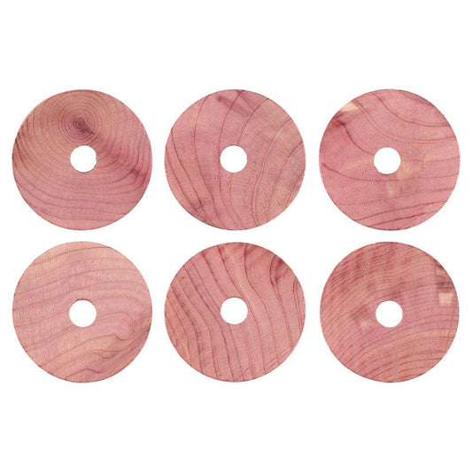 Cederträringar (6 st)