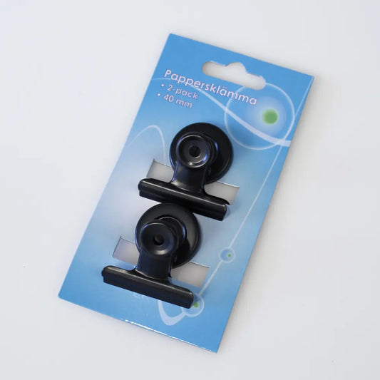 Magnetiska Pappersklämmor (2 st)