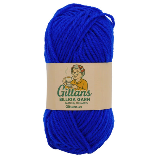 Gittans Garn - Enfärgat