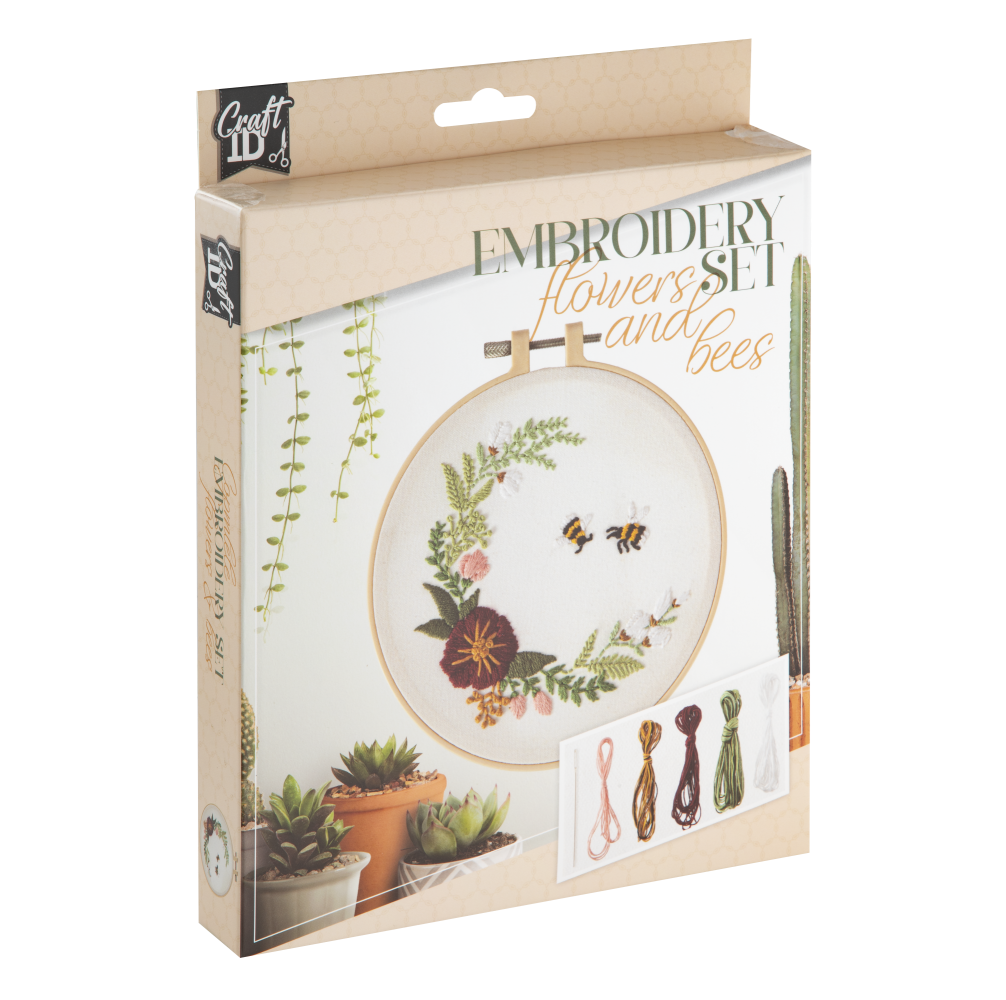 Broderiset - Blommor & Bin