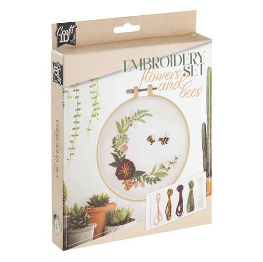 Broderiset - Blommor & Bin