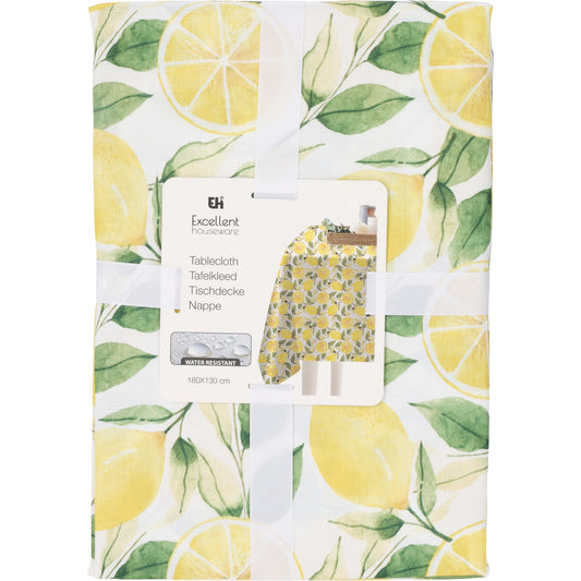 Bordsduk - Citroner (180x130 cm)