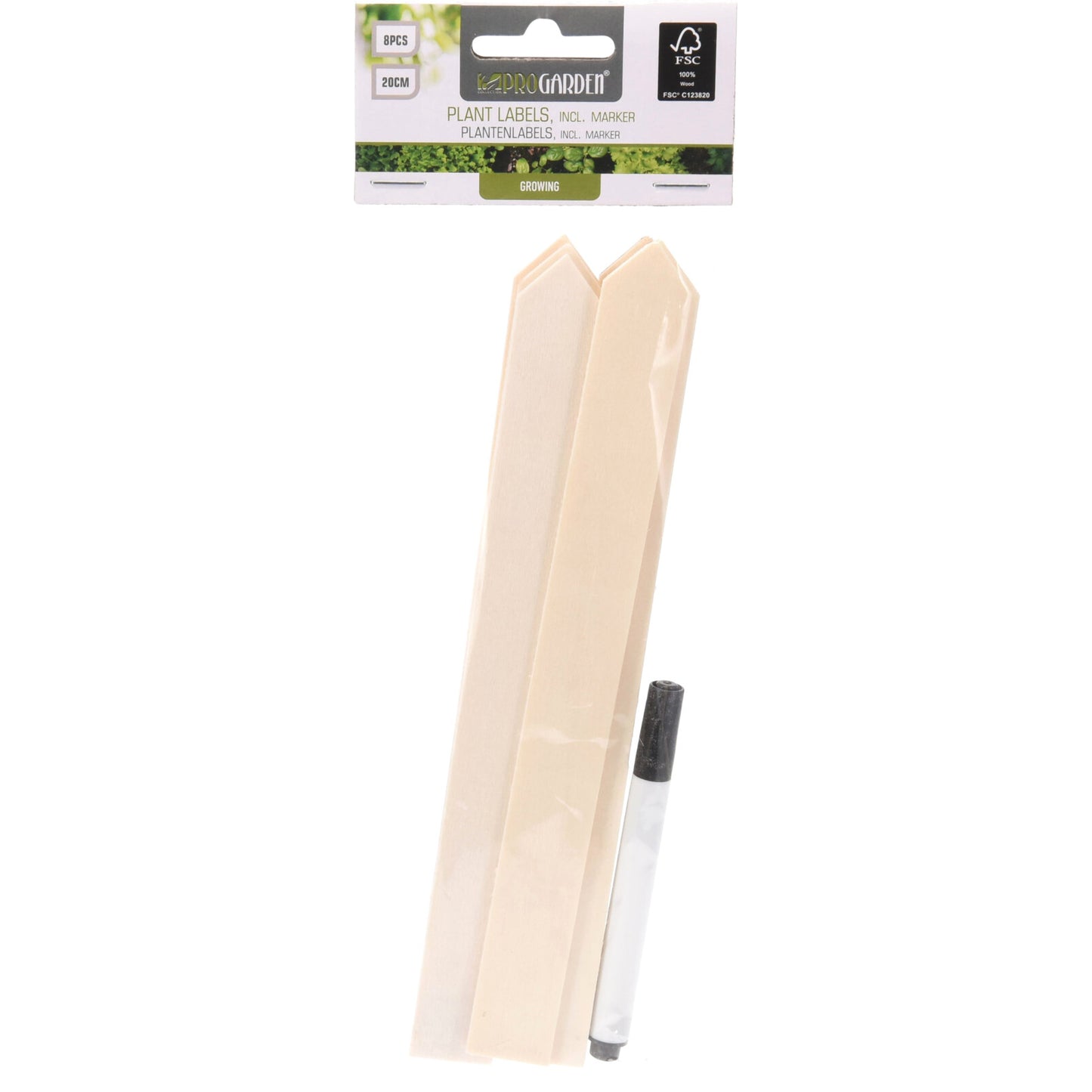 Växtetiketter & Penna (8 st)