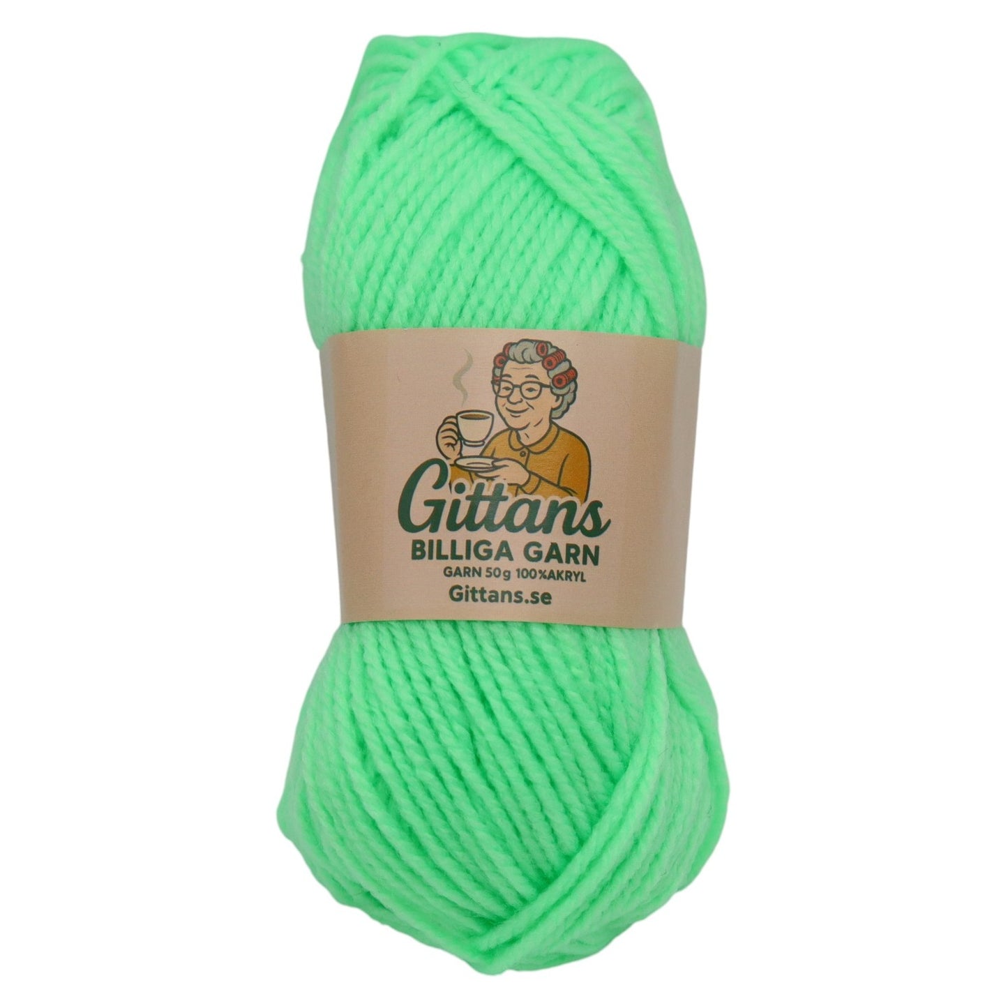 Gittans Garn - Enfärgat