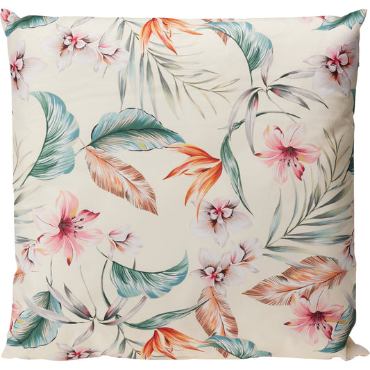 Kudde - Blommor (Sand)