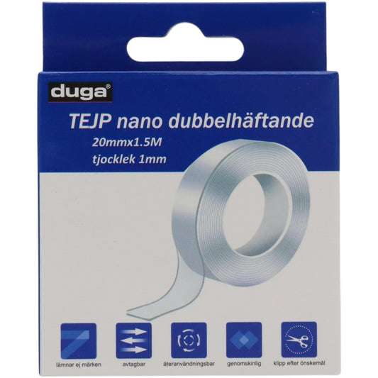 Dubbelhäftande Nanotejp