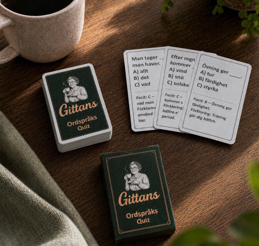 Gittans Ordspråks Quiz
