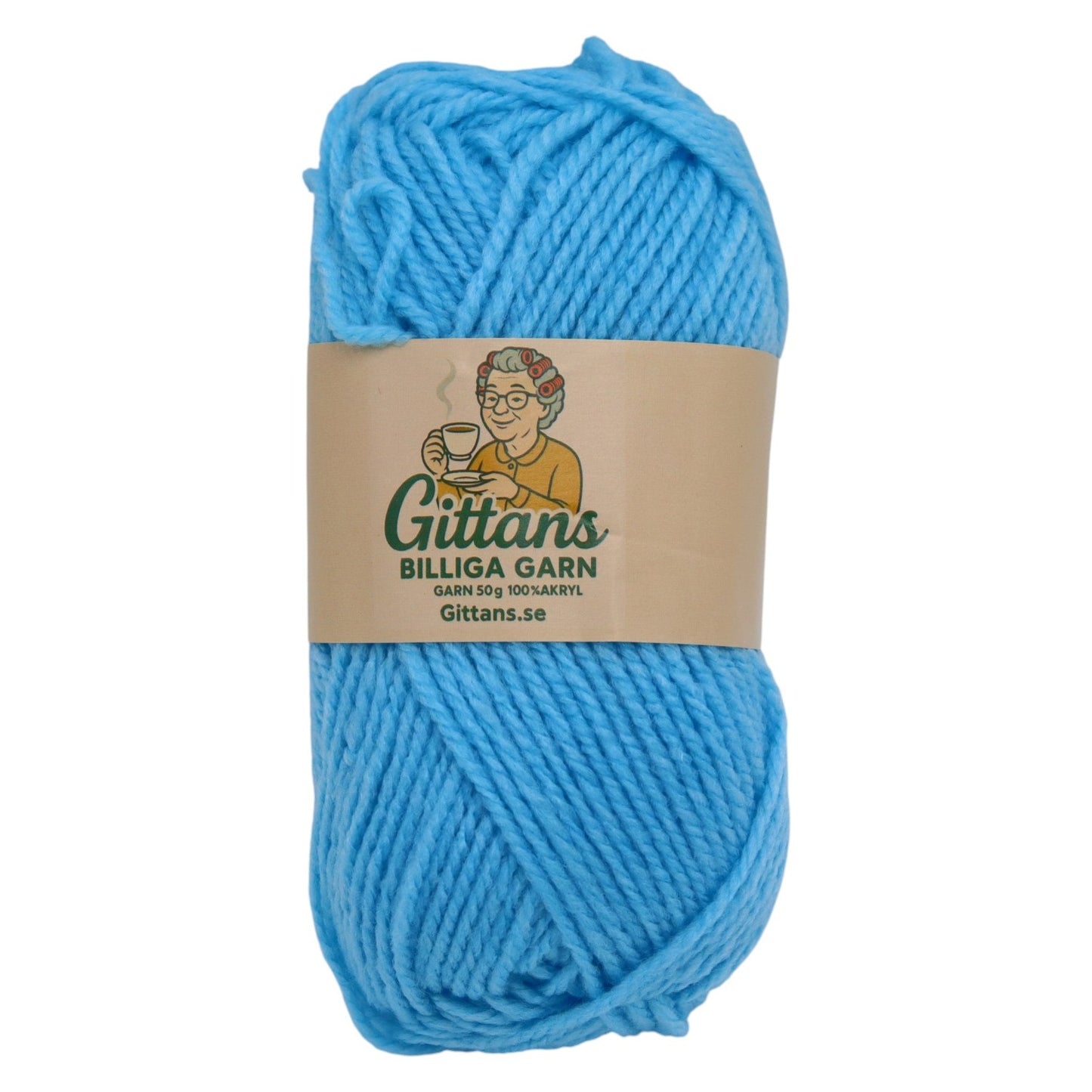 Gittans Garn - Enfärgat