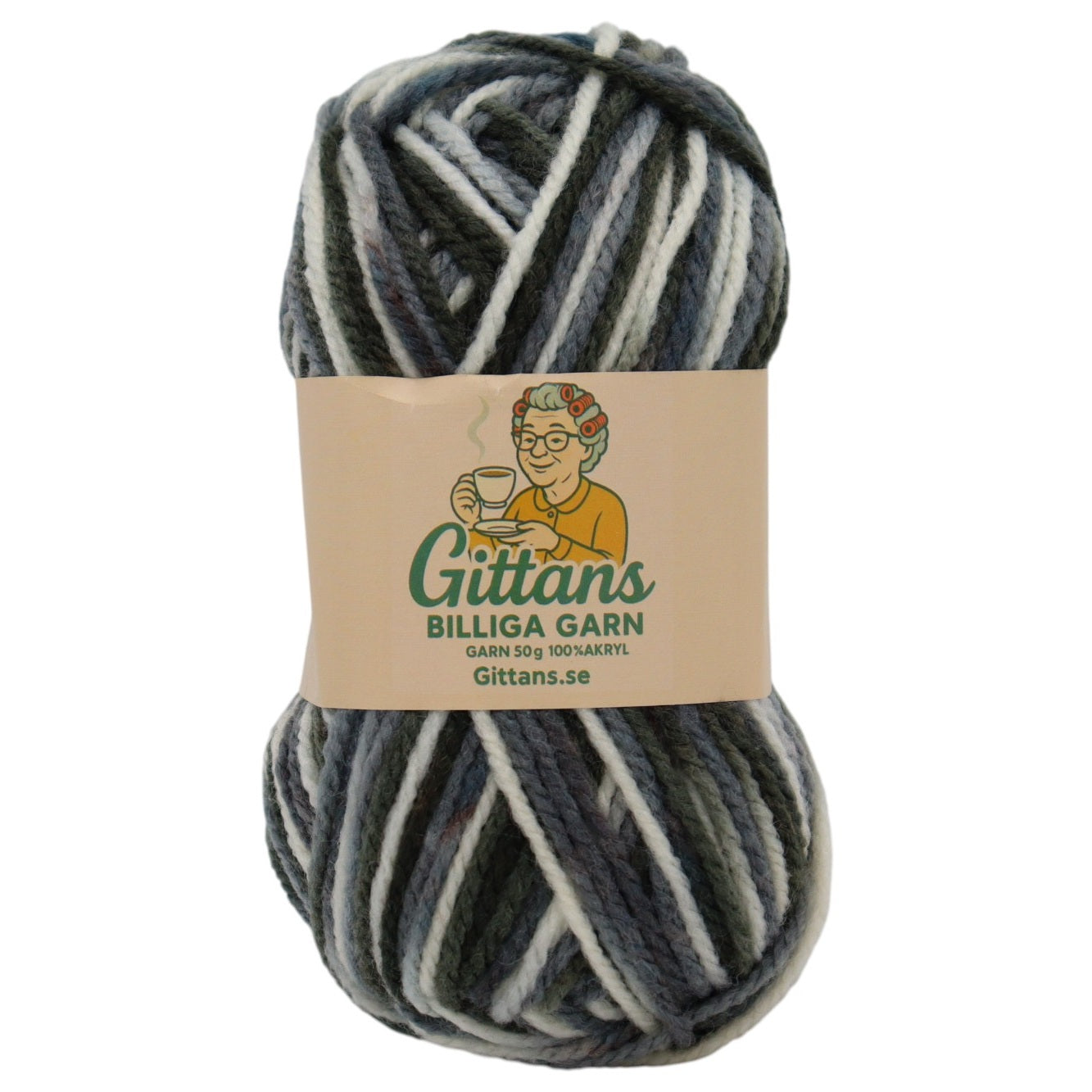 Gittans Garn - Flerfärgat