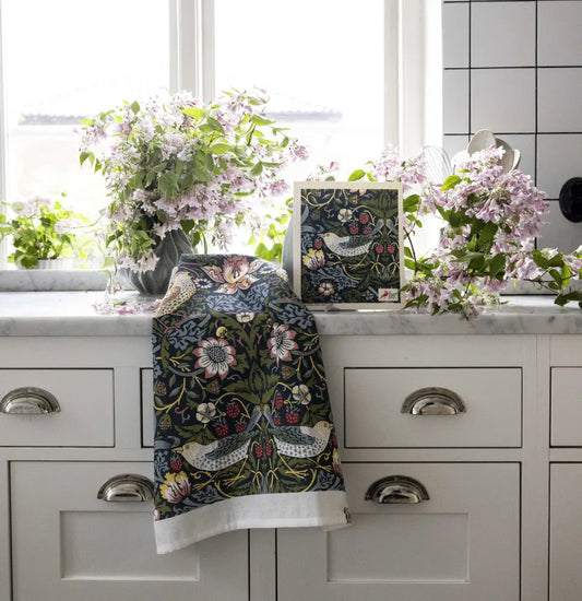 Presentset - William Morris Strawberry Thief